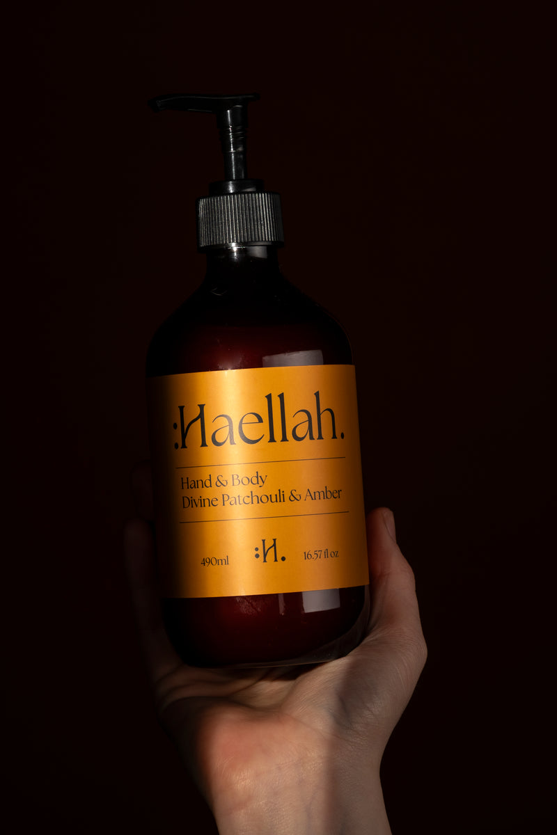 Hand & Body Wash, Divine Patchouli & Amber